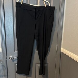 Lane Bryant Allie 24S Black Dress Pants